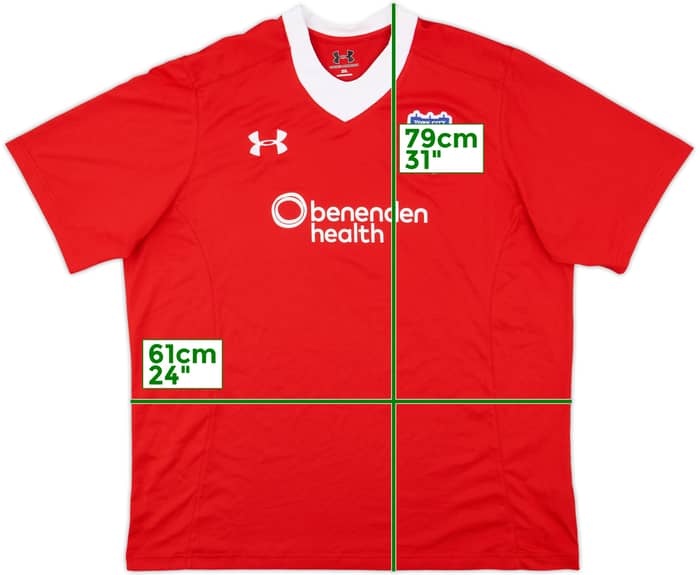 2018-19 York City Home Shirt - 9/10 - (XXL)