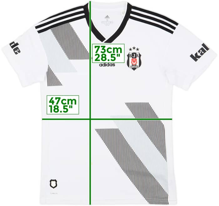 2019-20 Besiktas Home Shirt - 5/10 - (S)