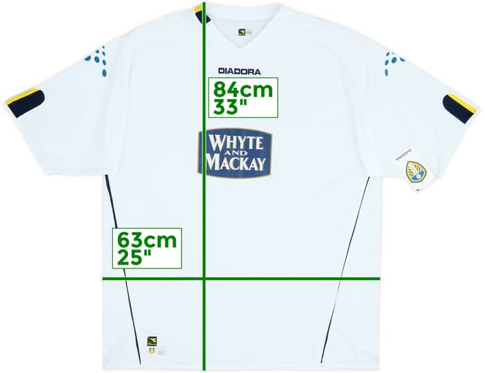 Camiseta de local del Leeds United 2004-05 (XXL)