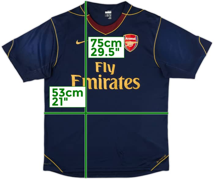 2007-08 Arsenal Nike Training Shirt - 7/10 - (L)