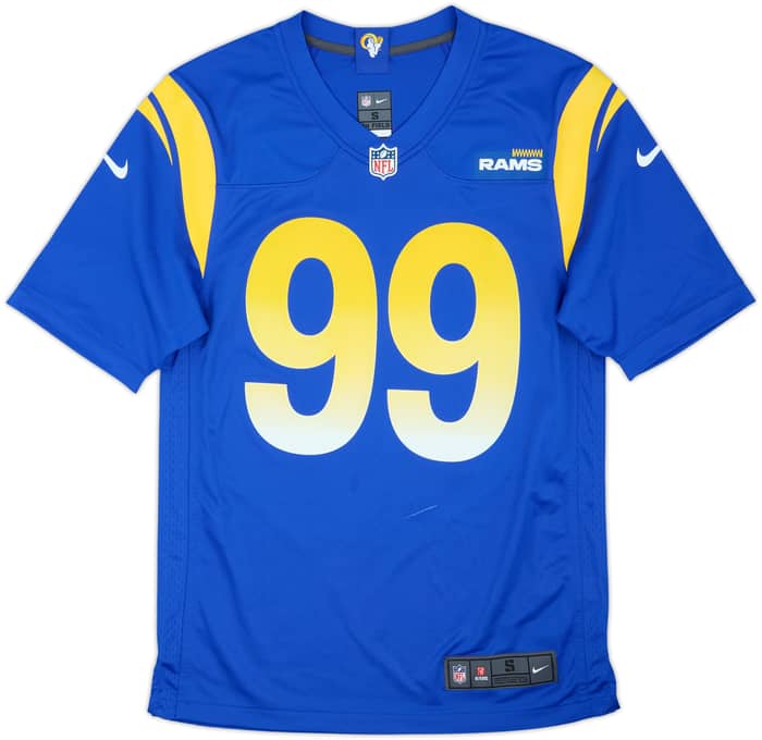 2020-23 LA Rams Donald #99 Nike Game Home Jersey - 7/10 - (S)