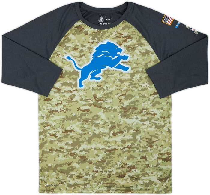 2017 Detroit Lions Nike 'Salute to Service' Training Tee - 9/10 - (M)