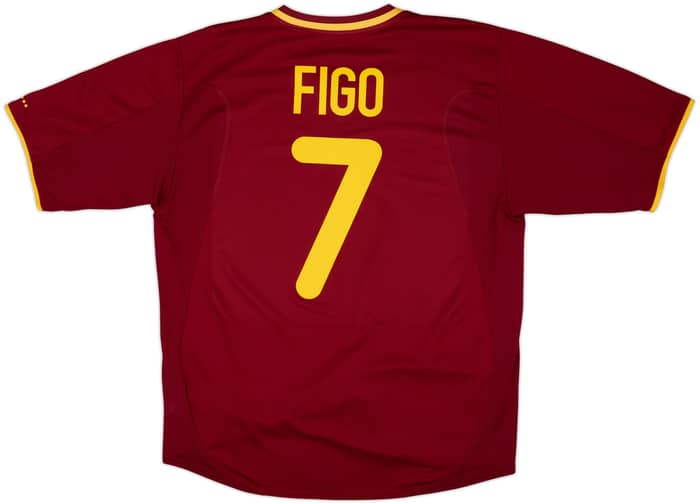 2000-02 Portugal Home Shirt Figo #7 - 9/10 - (L)