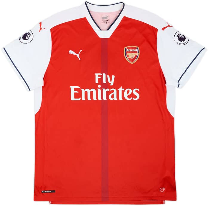 2016-17 Arsenal Home Shirt Iwobi #17 - 6/10 - (XXL)