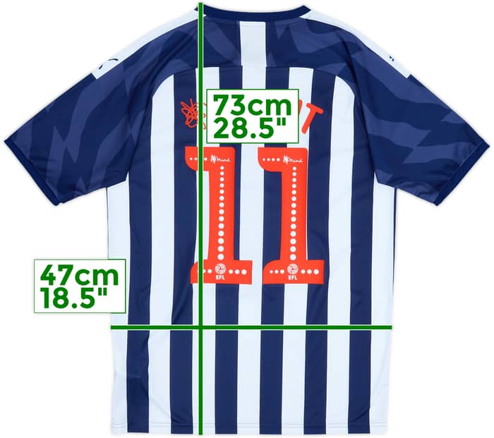 Camiseta de local del West Brom 2019-20 Brunt #11 - 9/10 - (M)