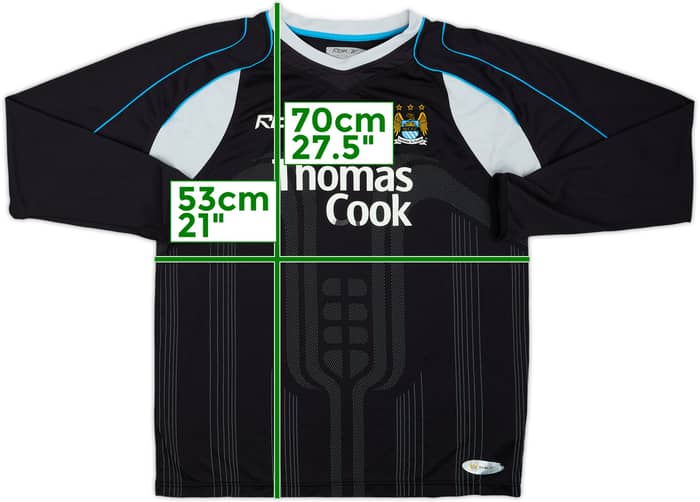 2006-07 Manchester City Away L/S Shirt - 5/10 - (L)