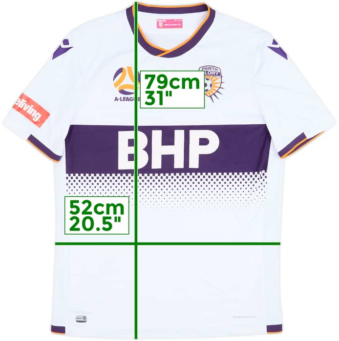 2020-21 Perth Glory Authentic Away Shirt - 5/10 - (XL)