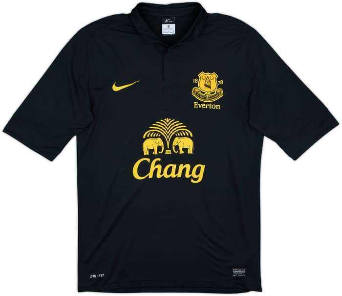 2012-13 Everton Away Shirt Oviedo #8 - 10/10 - (M)