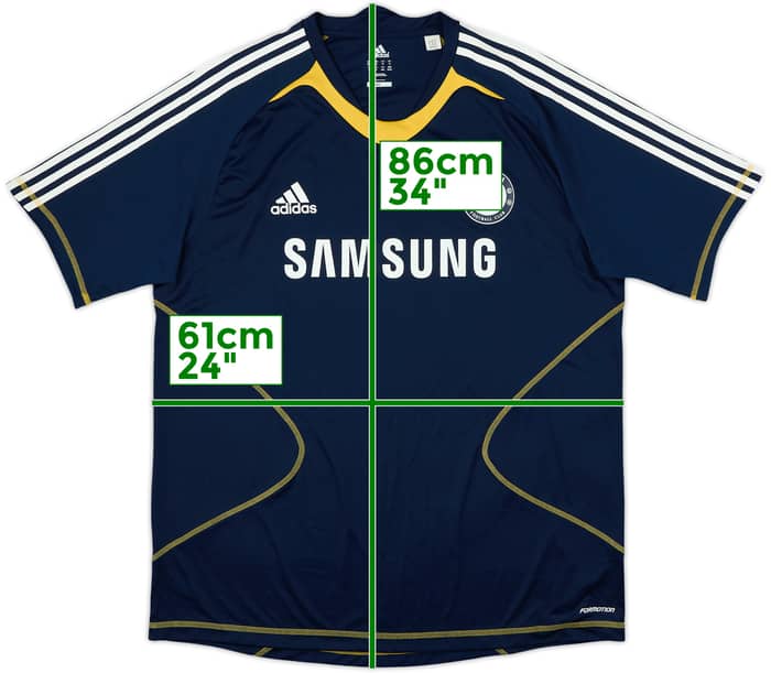 2010-11 Chelsea adidas Formotion Training Shirt - 8/10 - (XXL/3XL)