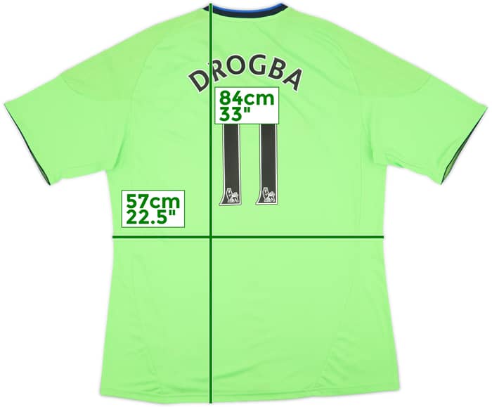 2010-11 Chelsea Third Shirt Drogba #11 - 7/10 - (XL)