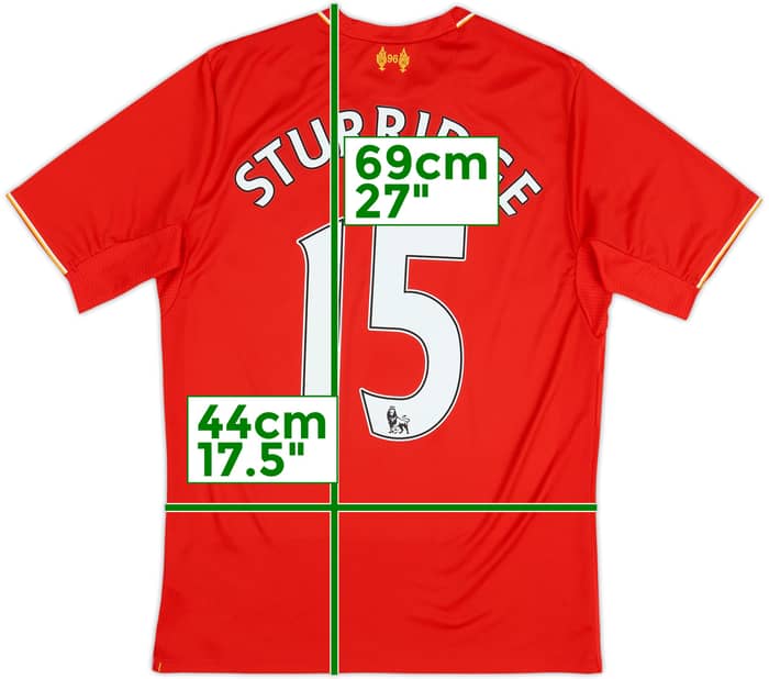 2015-16 Liverpool Camiseta Local Sturridge #15 - 8/10 - (XL.Boys)