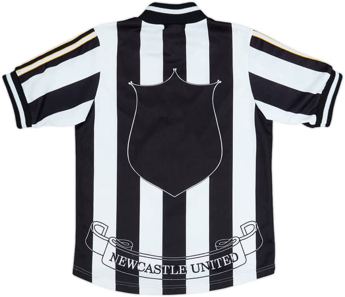1997-99 Newcastle Home Shirt - 8/10 - (M.Boys)