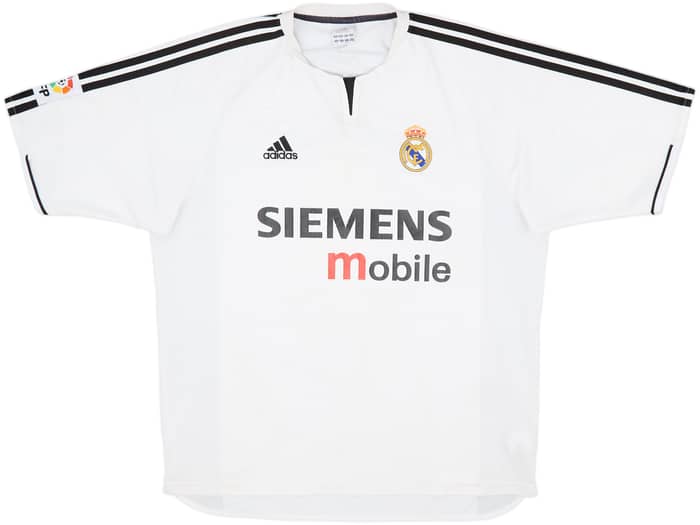 2003-04 Real Madrid Home Shirt Ronaldo #9 - 5/10 - (L)
