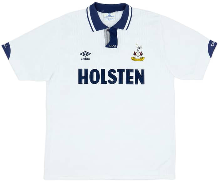 1991-93 Tottenham Camiseta Local - 8/10 - (L)
