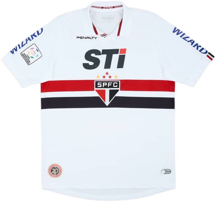 2013 Sao Paulo Home Shirt Cortez #6 - 9/10 - (XL)