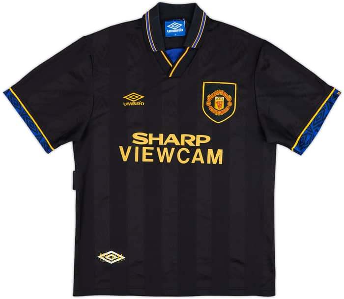 1993-95 Manchester United Away Shirt Ince #8 - 8/10 - (M)