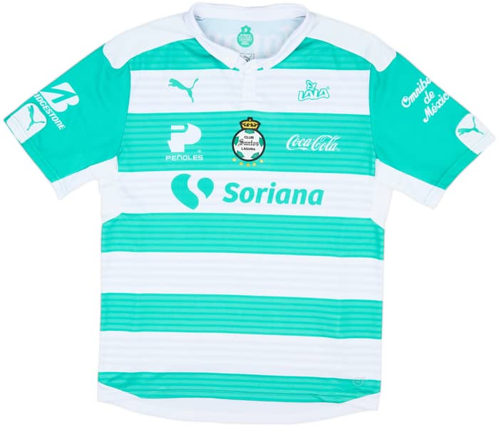 2015-16 Santos Laguna Home Shirt - 9/10 - (L)