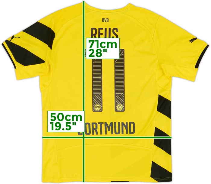 2014-15 Borussia Dortmund Home Shirt Reus #11 - 6/10 - (M)