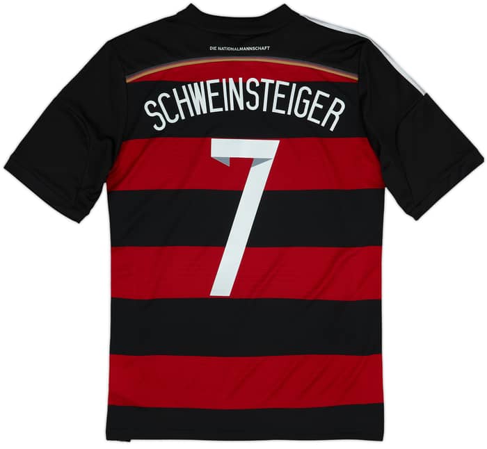 2014-15 Germany Away Shirt Schweinsteiger #7 - 8/10 - (XL.Boys)