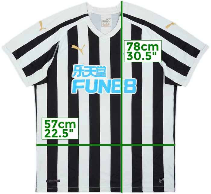 2018-19 Newcastle Home Shirt - 4/10 - (XL)