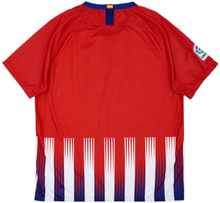 2018-19 Atletico Madrid Home Shirt - 4/10 - (M)