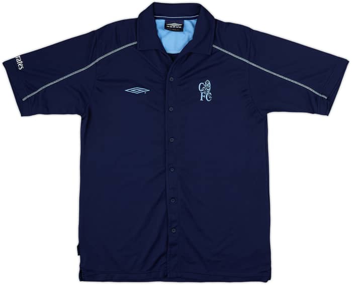 2004-06 Chelsea Umbro Button Up Shirt - 10/10 - (L)