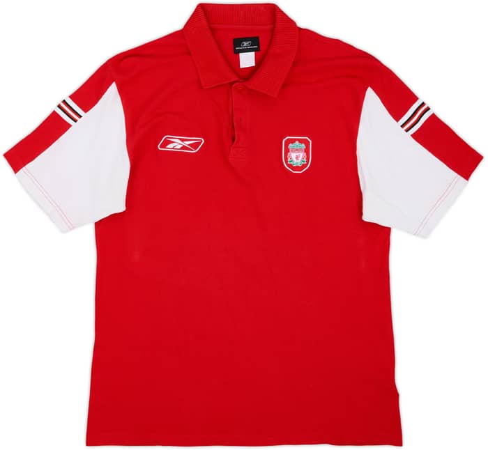 2004-05 Liverpool Reebok Polo Shirt - 6/10 - (M)