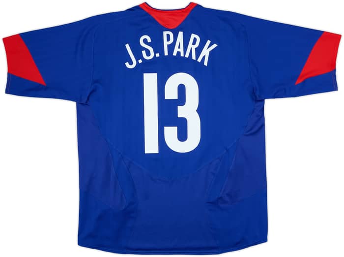 2005-06 Manchester United Camiseta Visitante J.S.Park #13 - 9/10 - (XL)