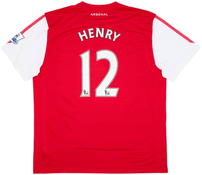2011-12 Arsenal Home Shirt Henry #12 - 8/10 - (XXL)