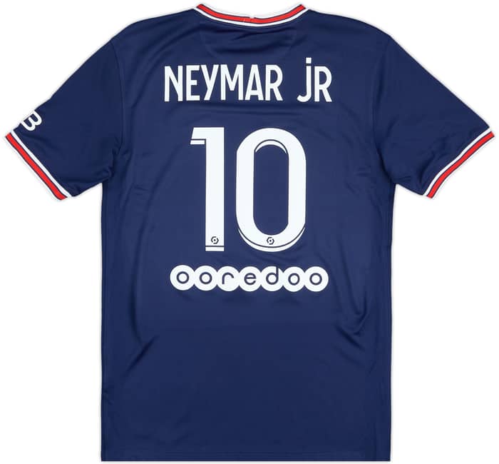 2021-22 Paris Saint-Germain Home Shirt Neymar Jr #10 - 8/10 - (S)
