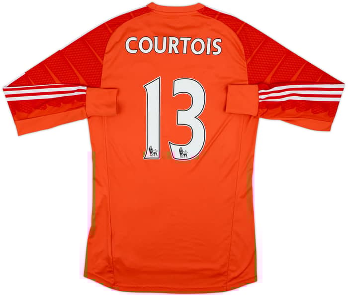 2014-15 Chelsea GK Shirt Courtois #13 - 6/10 - (S)