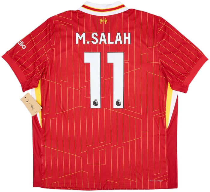 Camiseta auténtica de local del Liverpool 2024-25 M.Salah #11 (XXL)