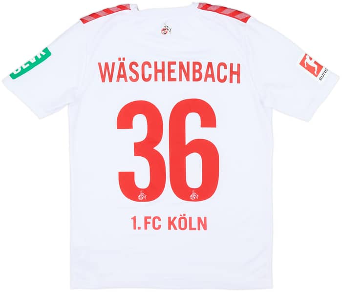 2023-24 FC Koln Home Shirt Waschenbach #36 - 8/10 - (M)