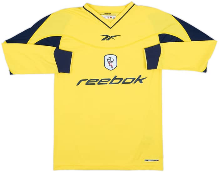 2002-03 Bolton Away L/S Shirt Okocha #10 - 8/10 - (15-16 Years)