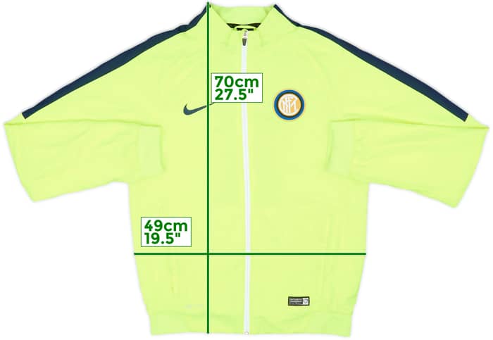 2015-16 Inter Milan Nike Track Jacket - 8/10 - (S)
