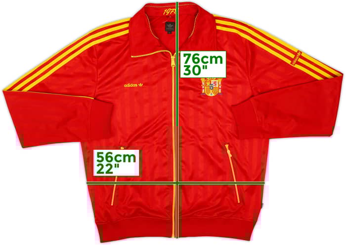 2010-11 Spain adidas Originals Track Jacket - 8/10 - (XL)
