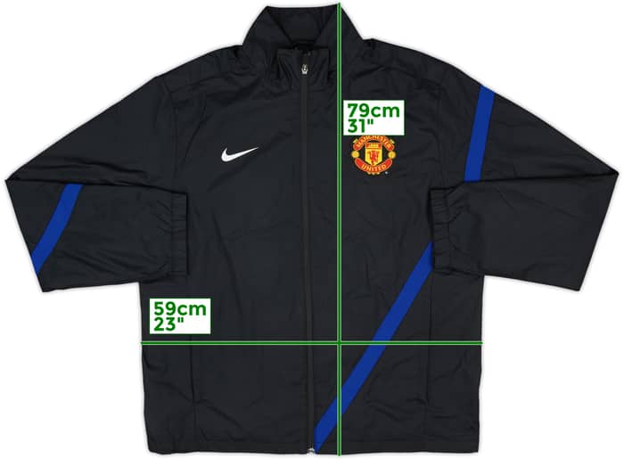 2011-12 Manchester United Nike Track Jacket - 8/10 - (L)