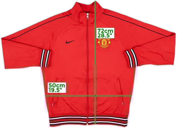2011-12 Manchester United Nike Track Jacket - 8/10 - (M)