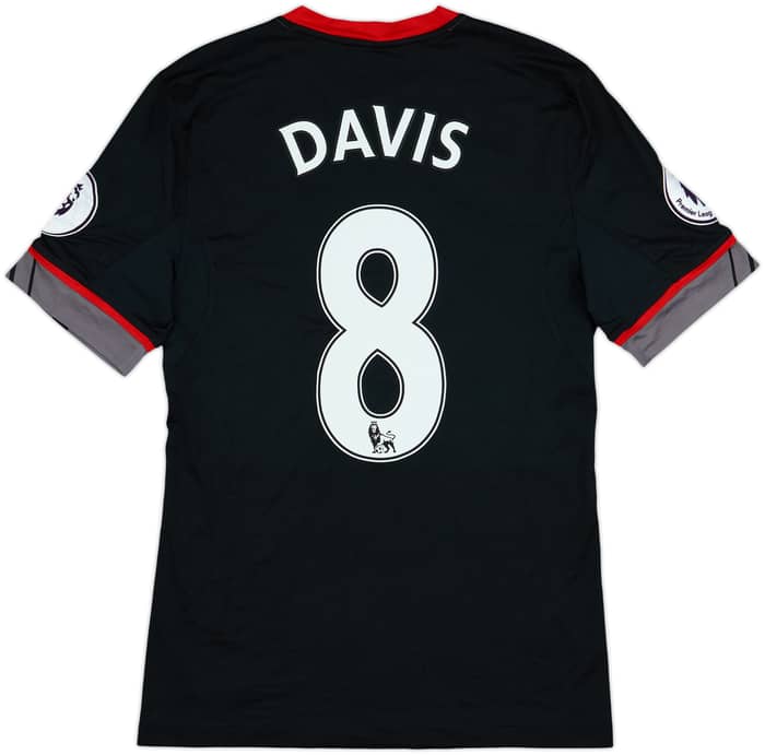 2016-17 Southampton Away Shirt Davis #8 - 6/10 - (M)