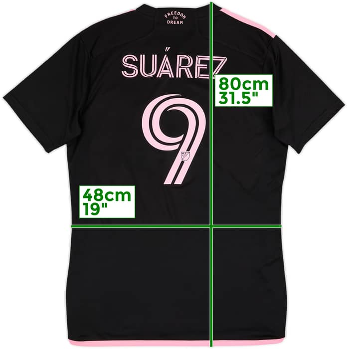 2024-25 Inter Miami Away Shirt Suarez #9 - 8/10 - (M)