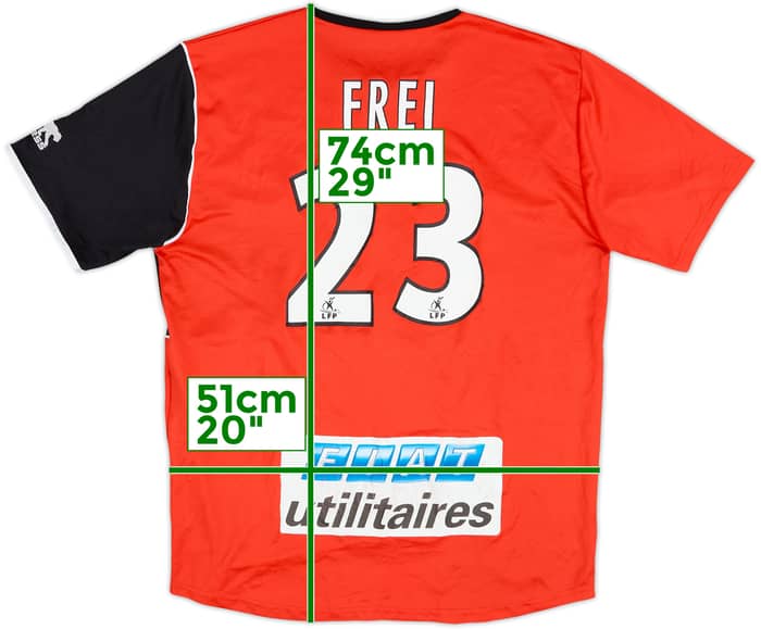 2004-05 Stade Rennais Home Shirt Frei #23 - 6/10 - (M)