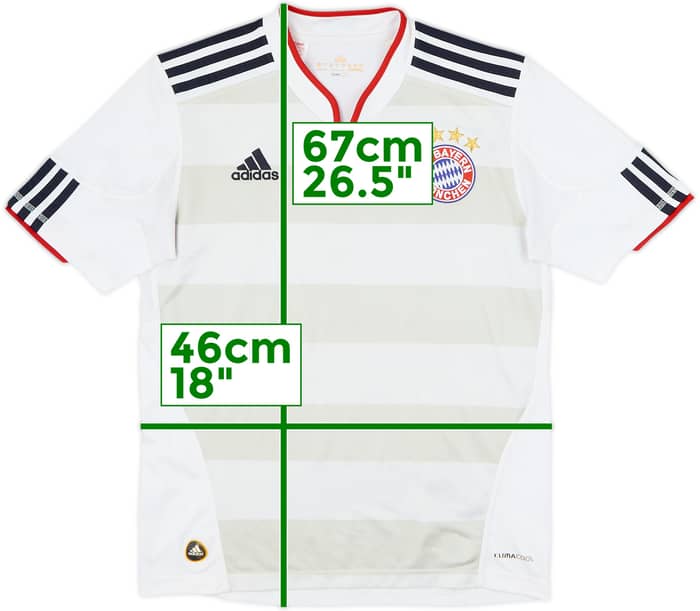 2010-11 Bayern Munich Away Shirt - 8/10 - (L.Boys)