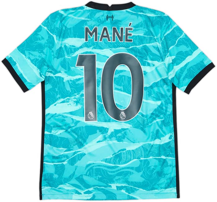 2020-21 Liverpool Away Shirt Mane #10 - 8/10 - (13-15 Years)