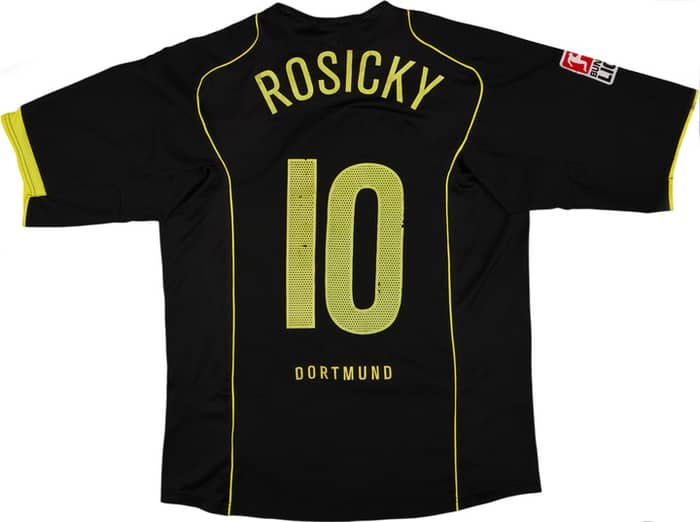 2004-05 Borussia Dortmund Away Shirt Rosicky #10 - 6/10 - (L)