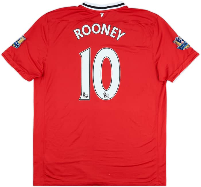 2011-12 Manchester United Home Shirt Rooney #10 - 6/10 - (XL)