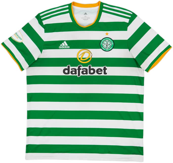 2020-21 Celtic Home Shirt Brown #8 - 6/10 - (XL)