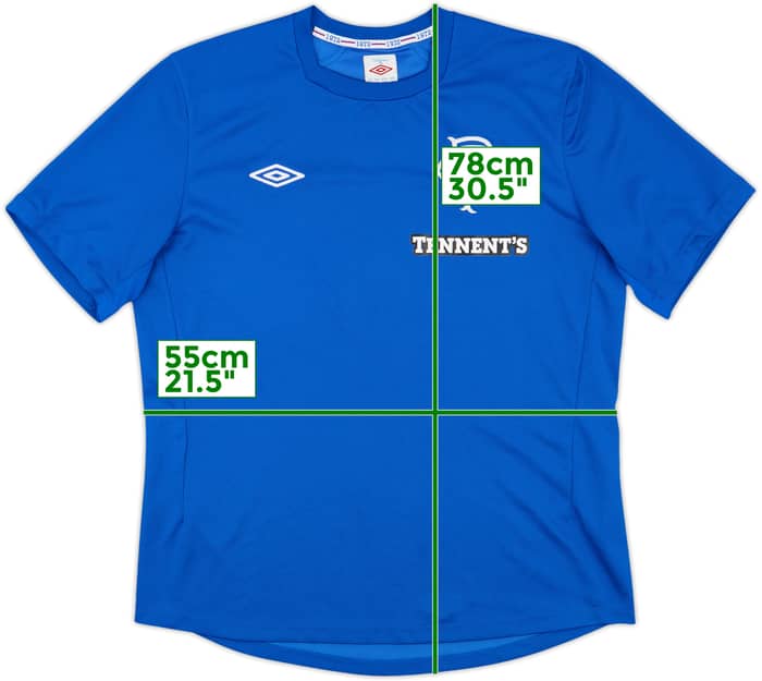 2012-13 Rangers Home Shirt - 8/10 - (XL)