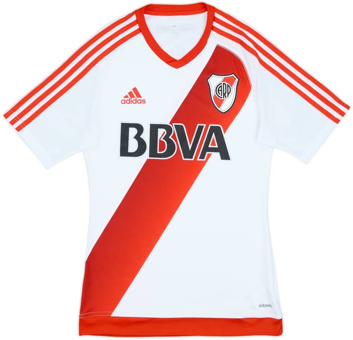 2016-17 River Plate Authentic Home Shirt - 8/10 - (S)