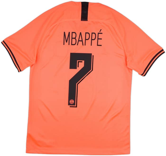 2019-20 Paris Saint-Germain Away Shirt Mbappe #7 - 10/10 - (M)
