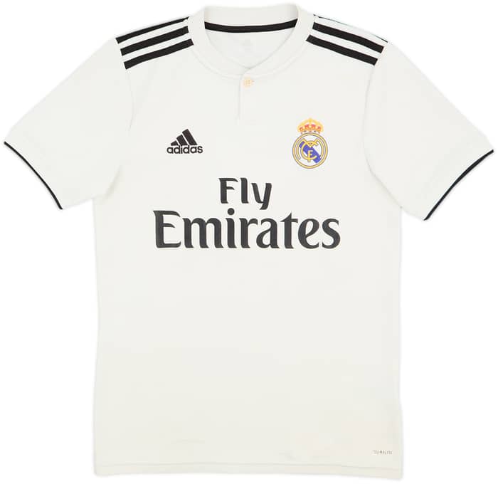 2018-19 Real Madrid Home Shirt - 5/10 - (XS)